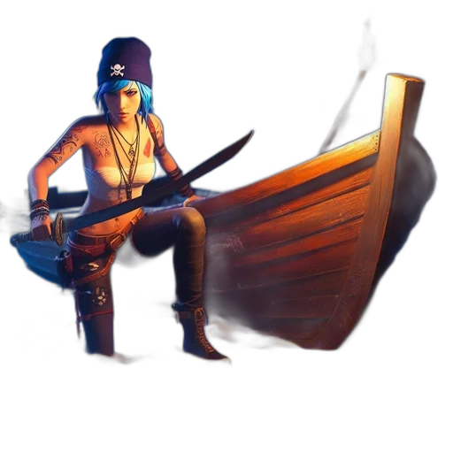 weapon, sword, staff, hat transparent PNG cut-out