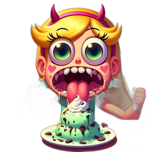 creature, staff, food, concept art transparent PNG cut-out