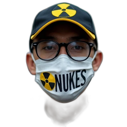 mask, weapon, jacket, staff transparent PNG cut-out