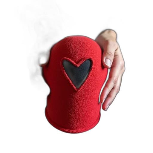 hat, mask, staff, jacket transparent PNG cut-out