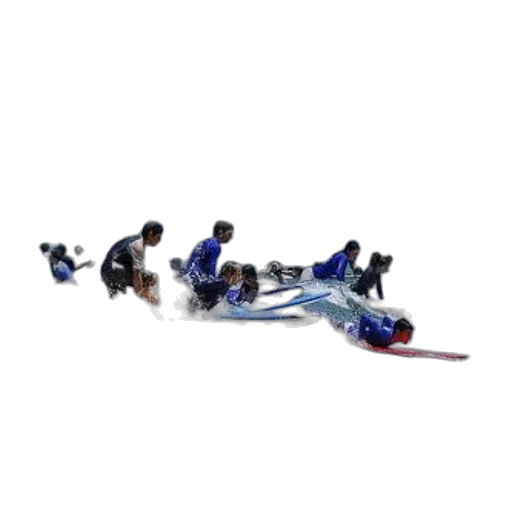 dragon, robot, staff, weapon transparent PNG cut-out