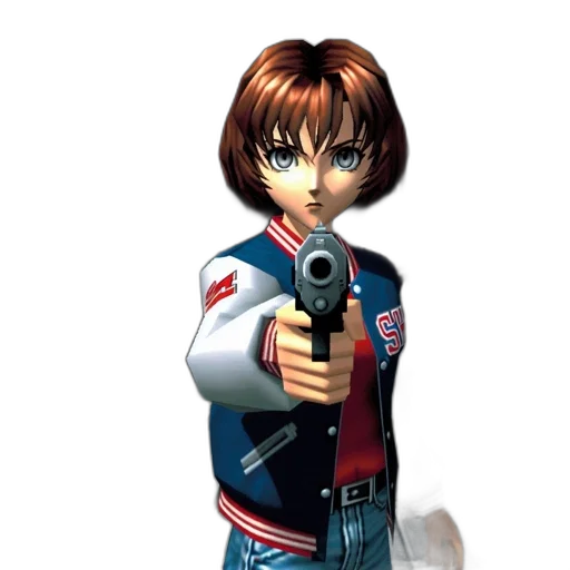 weapon, jacket, staff, concept art transparent PNG cut-out