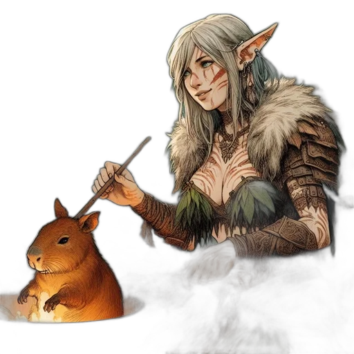 staff, dragon, fantasy art, concept art transparent PNG cut-out