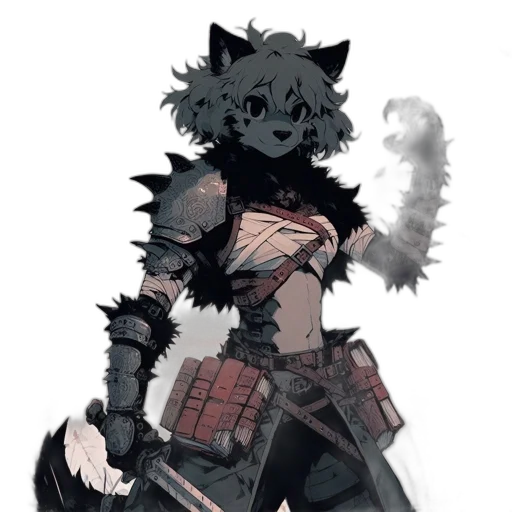 staff, weapon, animal, mask transparent PNG cut-out