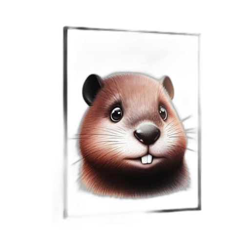 animal, creature, face, photorealistic transparent PNG cut-out