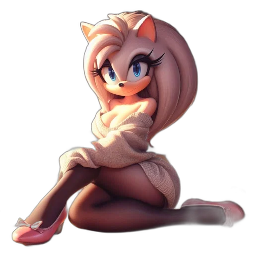 dress, creature, animal, staff transparent PNG cut-out