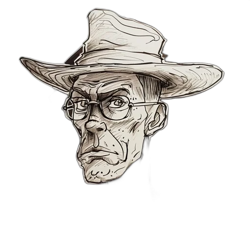 hat, face, staff, mask transparent PNG cut-out