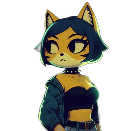 jacket, staff, animal, mask transparent PNG cut-out