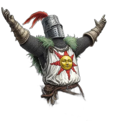 crown, sword, staff, robot transparent PNG cut-out