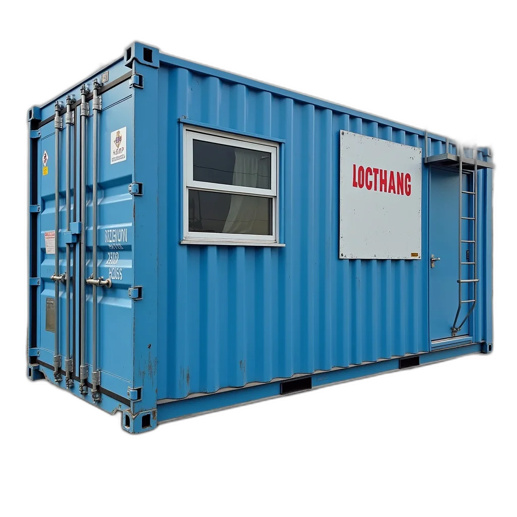 building, furniture, 3d render, blue transparent PNG cut-out