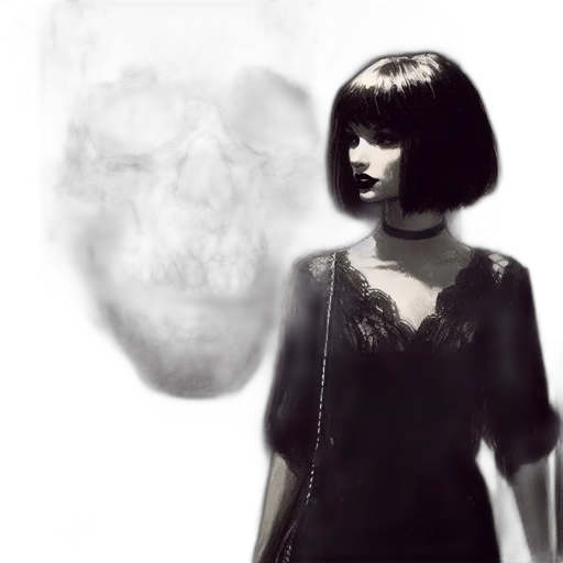 mask, face, dress, robot transparent PNG cut-out
