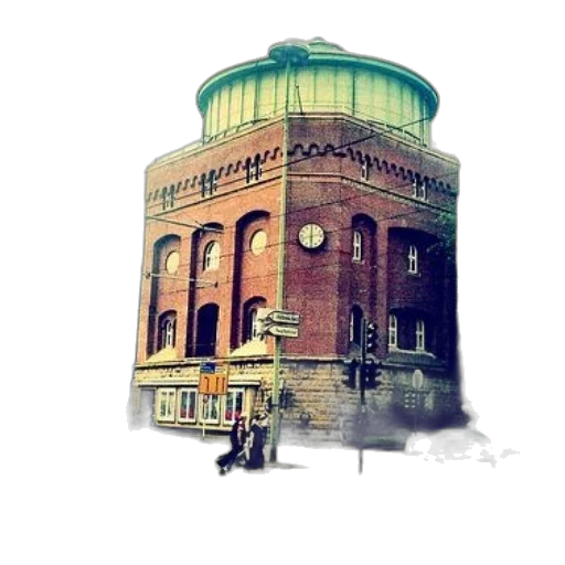 building, staff, hat, umbrella transparent PNG cut-out
