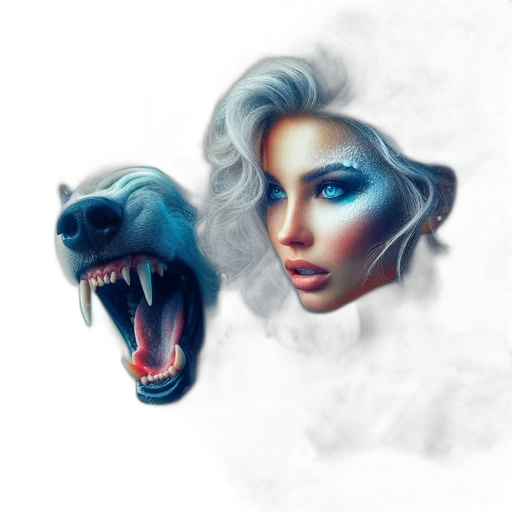 dragon, creature, face, mask transparent PNG cut-out