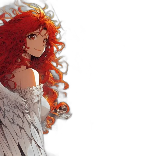 dress, fantasy art, concept art, anime transparent PNG cut-out