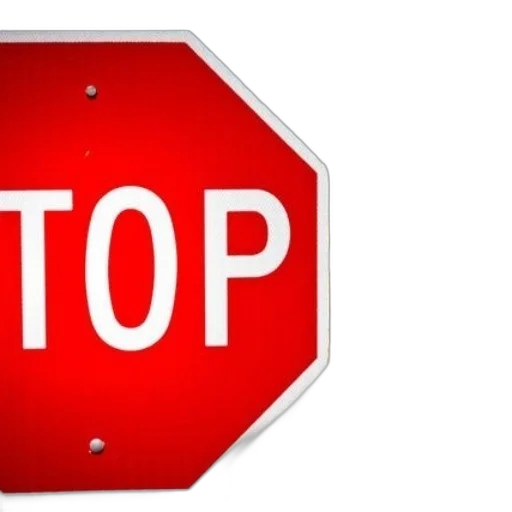 weapon, red, stop, sign transparent PNG cut-out