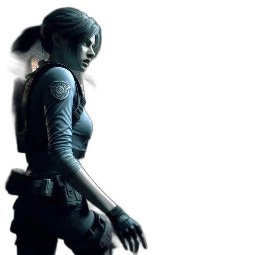concept art, 3d render, fantasy art, cyberpunk transparent PNG cut-out