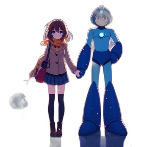 robot, jacket, creature, concept art transparent PNG cut-out