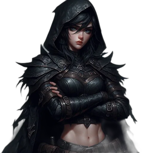 sword, jacket, weapon, fantasy art transparent PNG cut-out