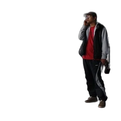 jacket, staff, 3d render, concept art transparent PNG cut-out