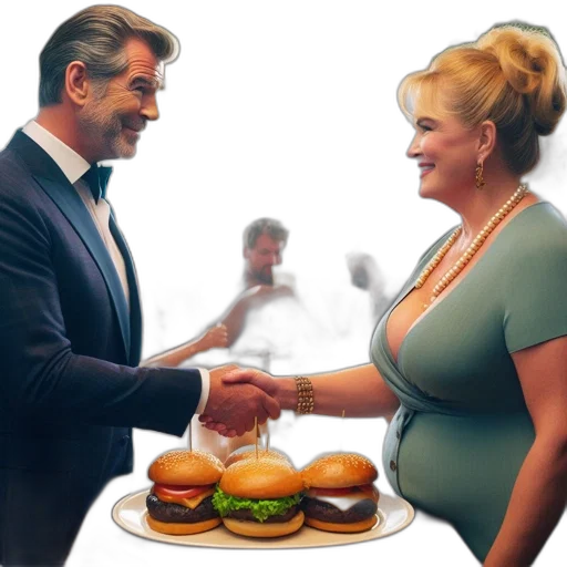 food, dress, concept art, photorealistic transparent PNG cut-out