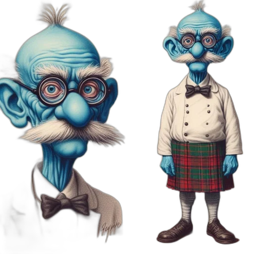 concept art, fantasy art, comic book art, 3d render transparent PNG cut-out