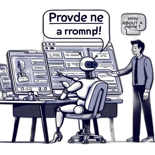 robot, concept art, cartoon, office transparent PNG cut-out