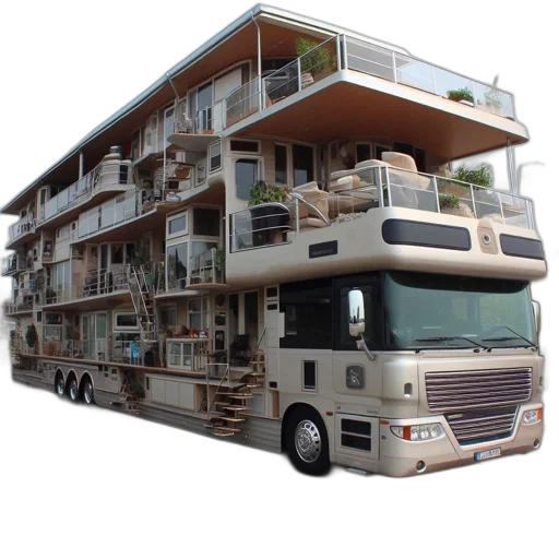 building, furniture, 3d render, photorealistic transparent PNG cut-out