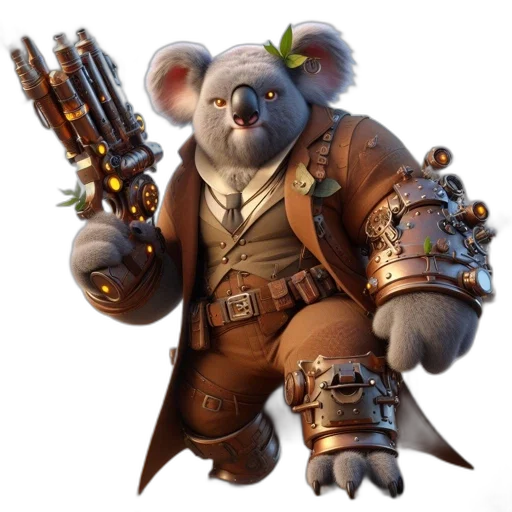 staff, animal, weapon, jacket transparent PNG cut-out