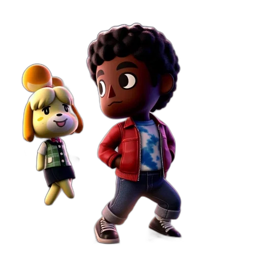 jacket, concept art, 3d render, cartoon transparent PNG cut-out