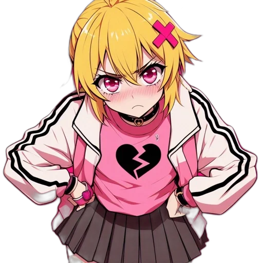 jacket, staff, weapon, face transparent PNG cut-out