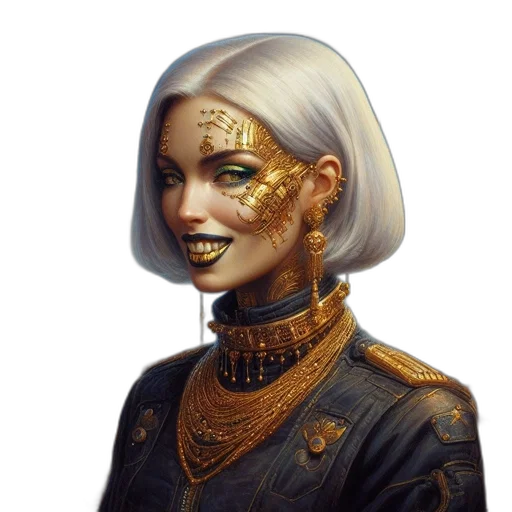 jewelry, face, staff, crown transparent PNG cut-out