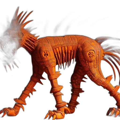 dragon, creature, animal, 3d render transparent PNG cut-out
