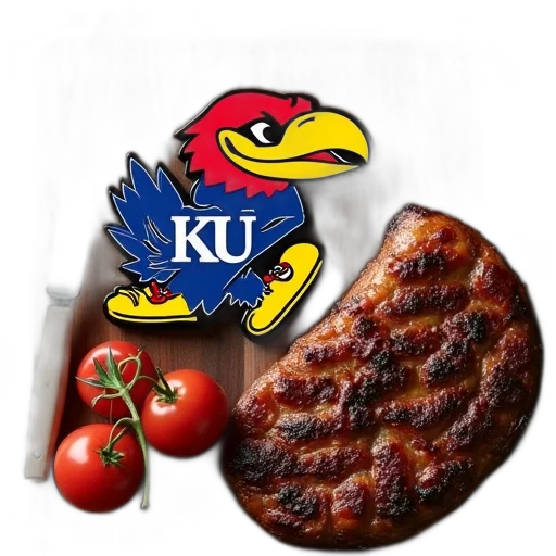 food, kansas, jayhawks, six transparent PNG cut-out