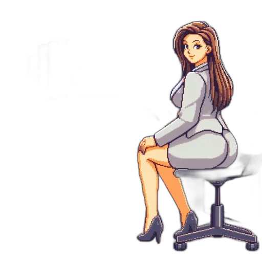 dress, furniture, staff, robot transparent PNG cut-out