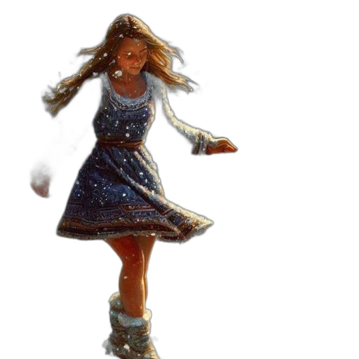 dress, 3d render, concept art, photorealistic transparent PNG cut-out
