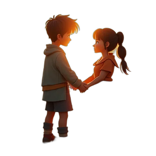 concept art, pixel art, anime, 3d render transparent PNG cut-out
