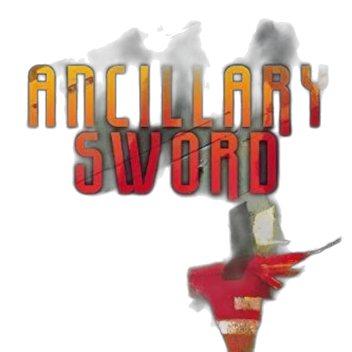 sword, staff, weapon, fantasy art transparent PNG cut-out