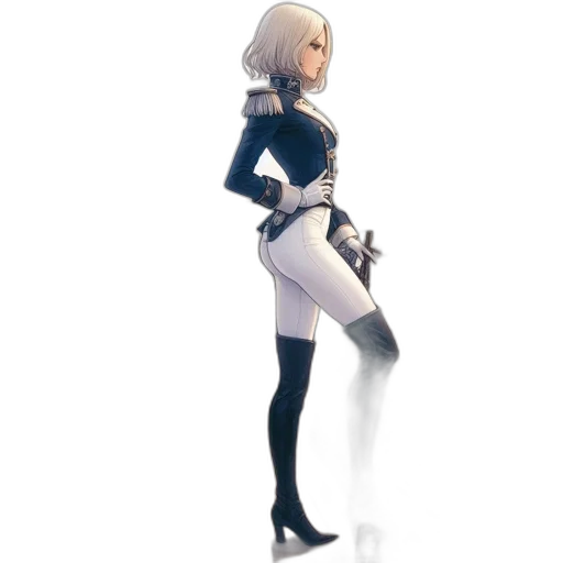 dress, sword, robot, staff transparent PNG cut-out