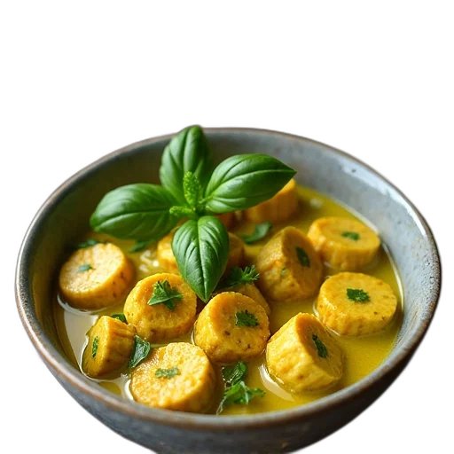 food, photorealistic, bowls, yellow transparent PNG cut-out