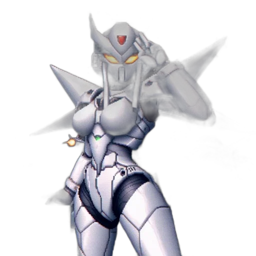 robot, weapon, concept art, pixel art transparent PNG cut-out