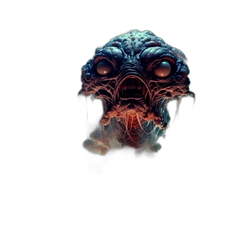 mask, creature, face, staff transparent PNG cut-out