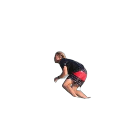 creature, shoes, surfer, black transparent PNG cut-out
