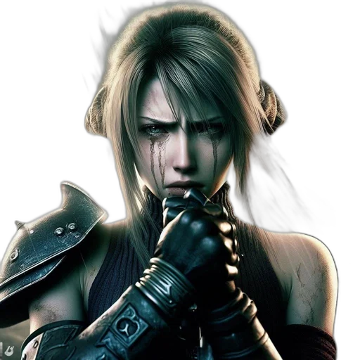 weapon, face, concept art, cyberpunk transparent PNG cut-out