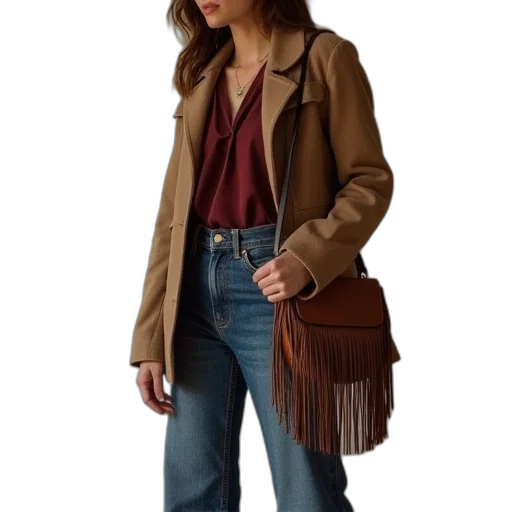 jacket, staff, hair, concept art transparent PNG cut-out