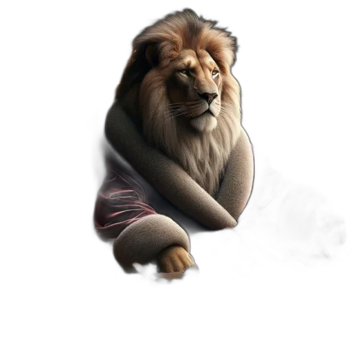 animal, creature, staff, crown transparent PNG cut-out