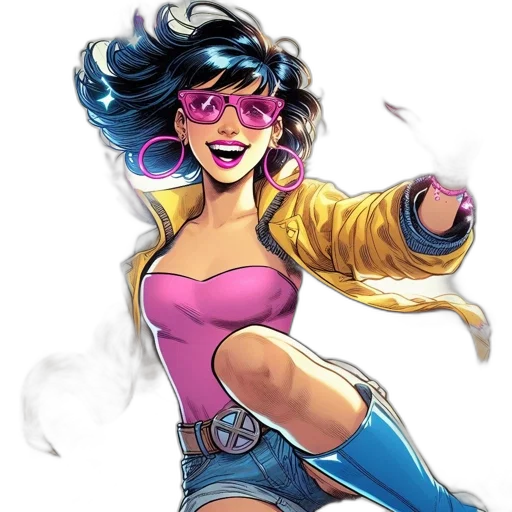 comic book art, concept art, cartoon, fantasy art transparent PNG cut-out