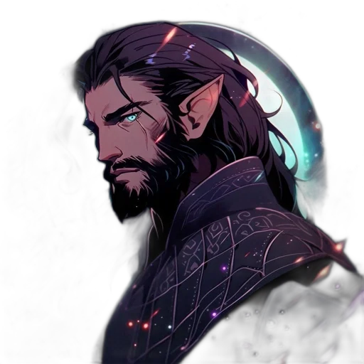 staff, face, dragon, fantasy art transparent PNG cut-out