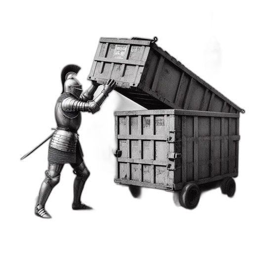 weapon, robot, furniture, staff transparent PNG cut-out