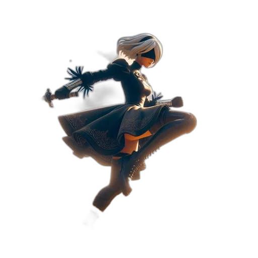 robot, mask, weapon, sword transparent PNG cut-out