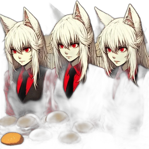 mask, staff, concept art, anime transparent PNG cut-out